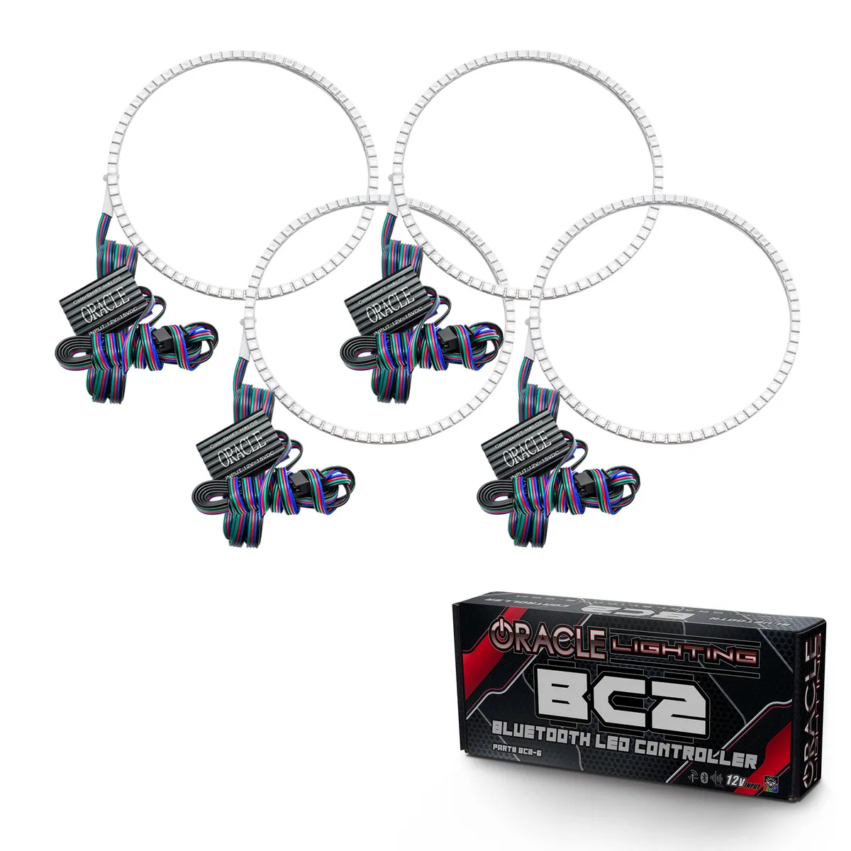 ORACLE Lighting 2007-2008 Hyundai Tiburon LED Headlight Halo Kit product image