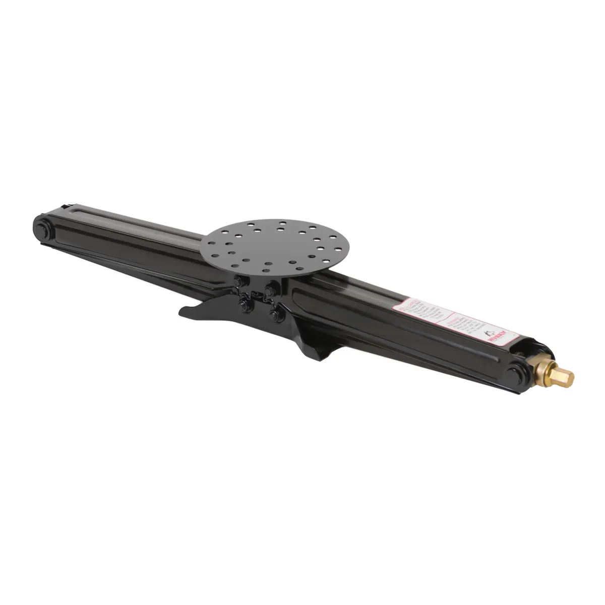 Husky Towing 88124 Stabilize RV Frame Man Rnd Support Plate 5K Wt Cap Scissor Type Black Set Of 2 product image