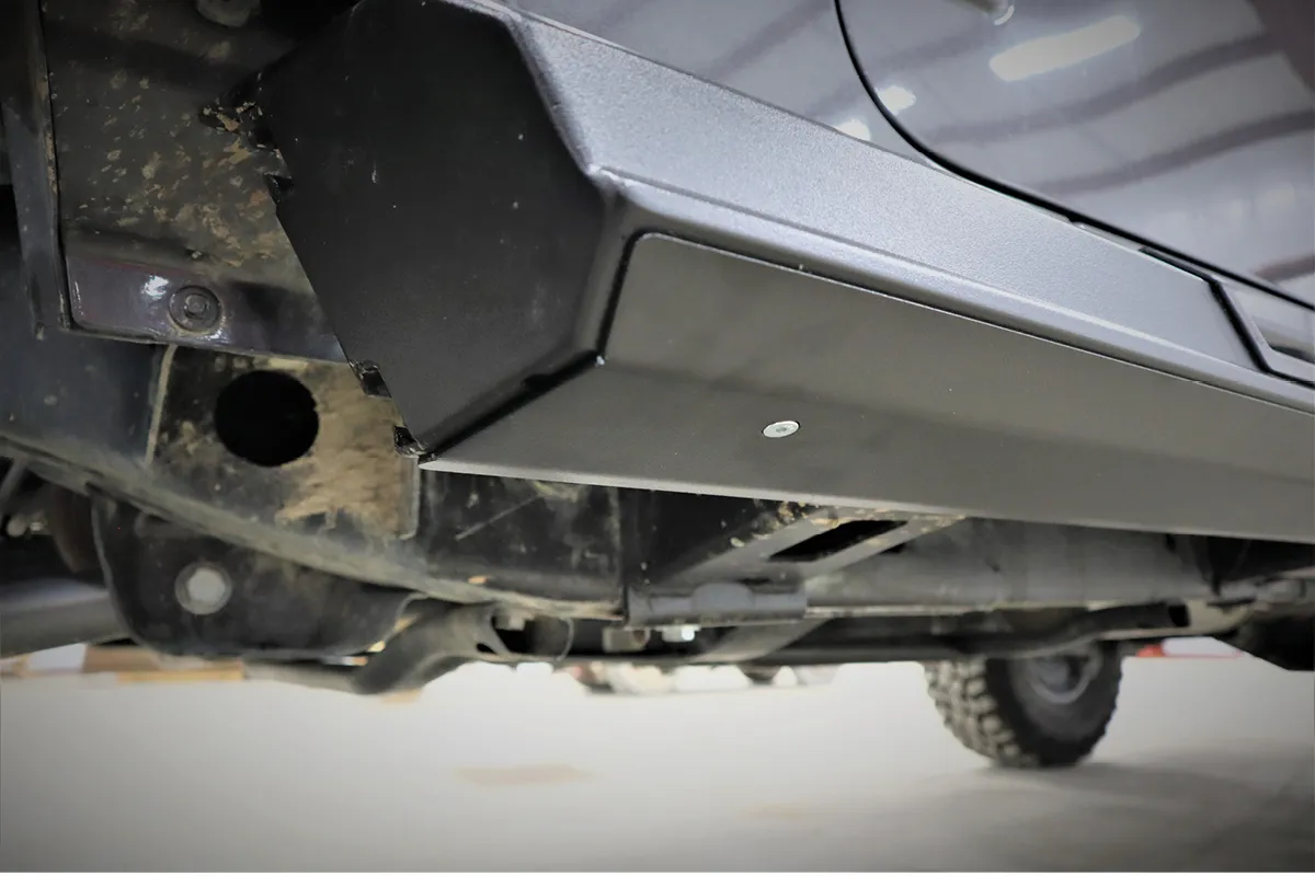 JK/JL Armor Lite Rocksliders 4 Door Skid Plates (pair) (Black Powder Coated) product image