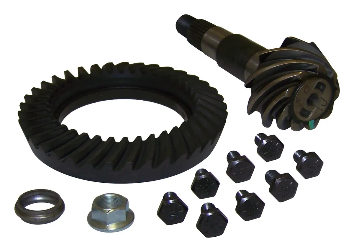 2000-2001 Cherokee XJ From 10/2/2000; w/ Model 35 Rear Axle; 4.11 Ratio; Does not include pinion seal and bearings. 2000-2006 Wrangler TJ From 10/2/2000; w/ Model 35 Rear Axle; 4.11 Ratio; Does not include pinion seal and bearings. product image
