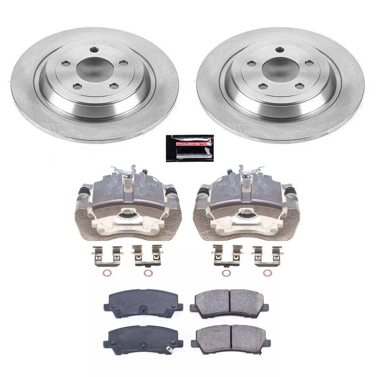 Z17 Direct Replacement Kit: Rotors; Ceramic Pads; Calipers product image
