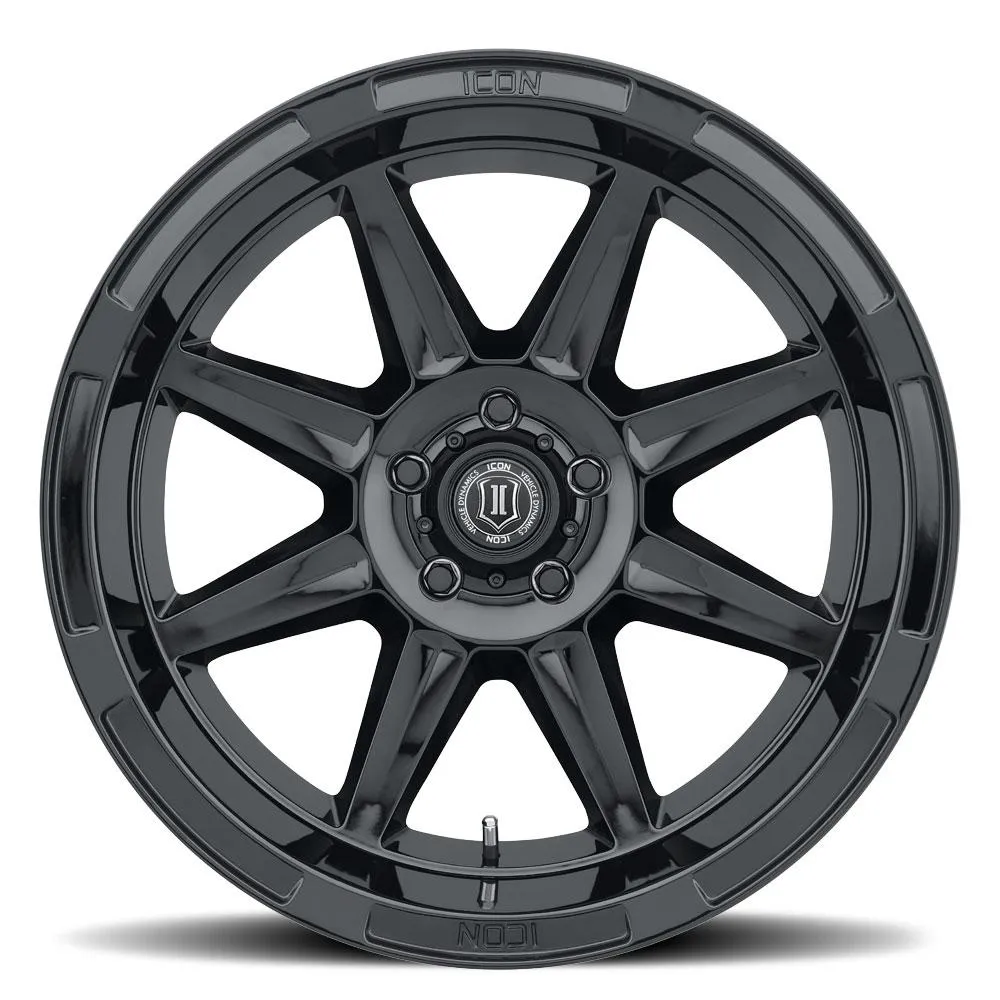 ICON Alloys Bandit, Gloss Black, 20 x 10 / 6 x 135, -24mm Offset, 4.5" BS product image