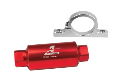 Aeromotive Fuel System Filter/Brkt Kit 12304/12305