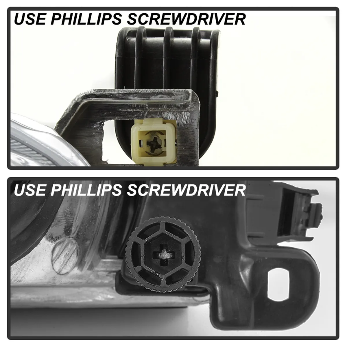9799 Camry OEM Style Headlights With Corner Lights 4pcs Black product image