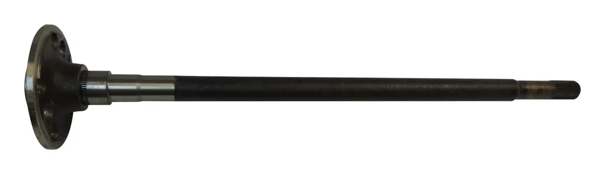 1984-1989 Cherokee XJ w/ Model 35; Flanged; 28.85in Long; 27 Spline; Rear Right; Axle Shaft Only 1987-1989 Wrangler YJ w/ Model 35; Flanged; 28.85in Long; 27 Spline; Rear Right; Axle Shaft Only product image
