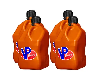 VP Racing Fuels Motorsports Jug 5.5 Gal Orange Square (Case 4)