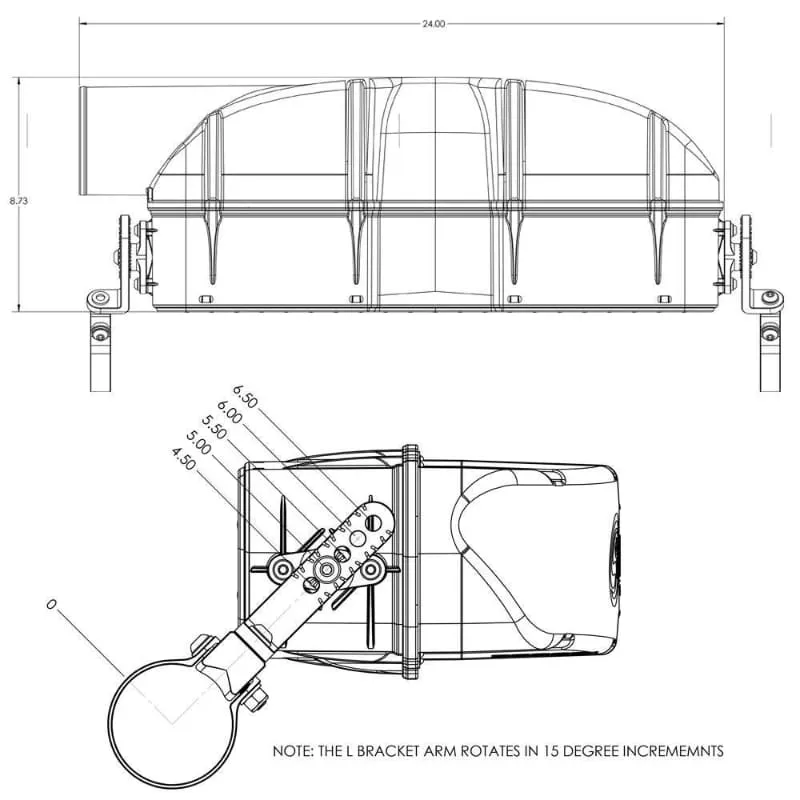 S&B Particle Separator for 2020-2025 Kawasaki KRX 1000 product image