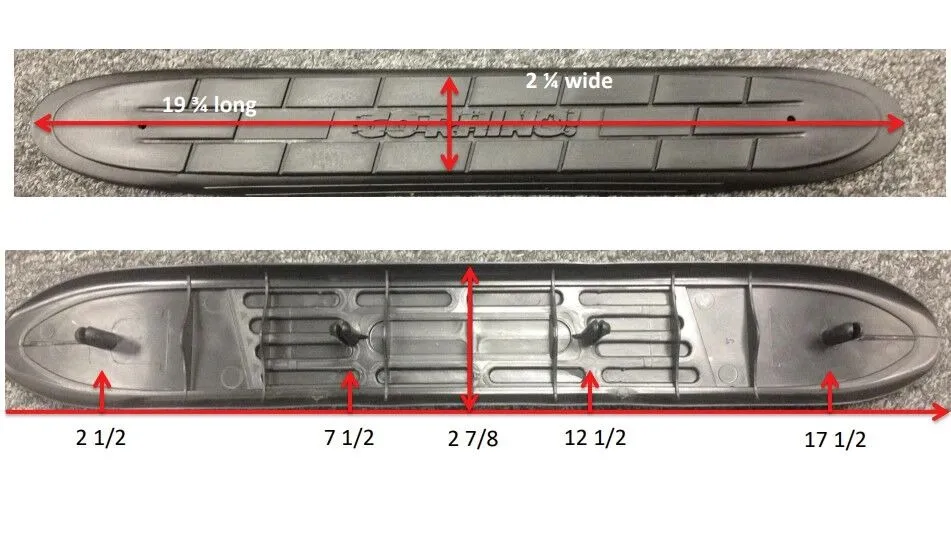 Go Rhino - SP400 - Step Pad - For Hitch Step, 6000/4000 Series Side Steps and 3000 Series StepGuard - Black product image
