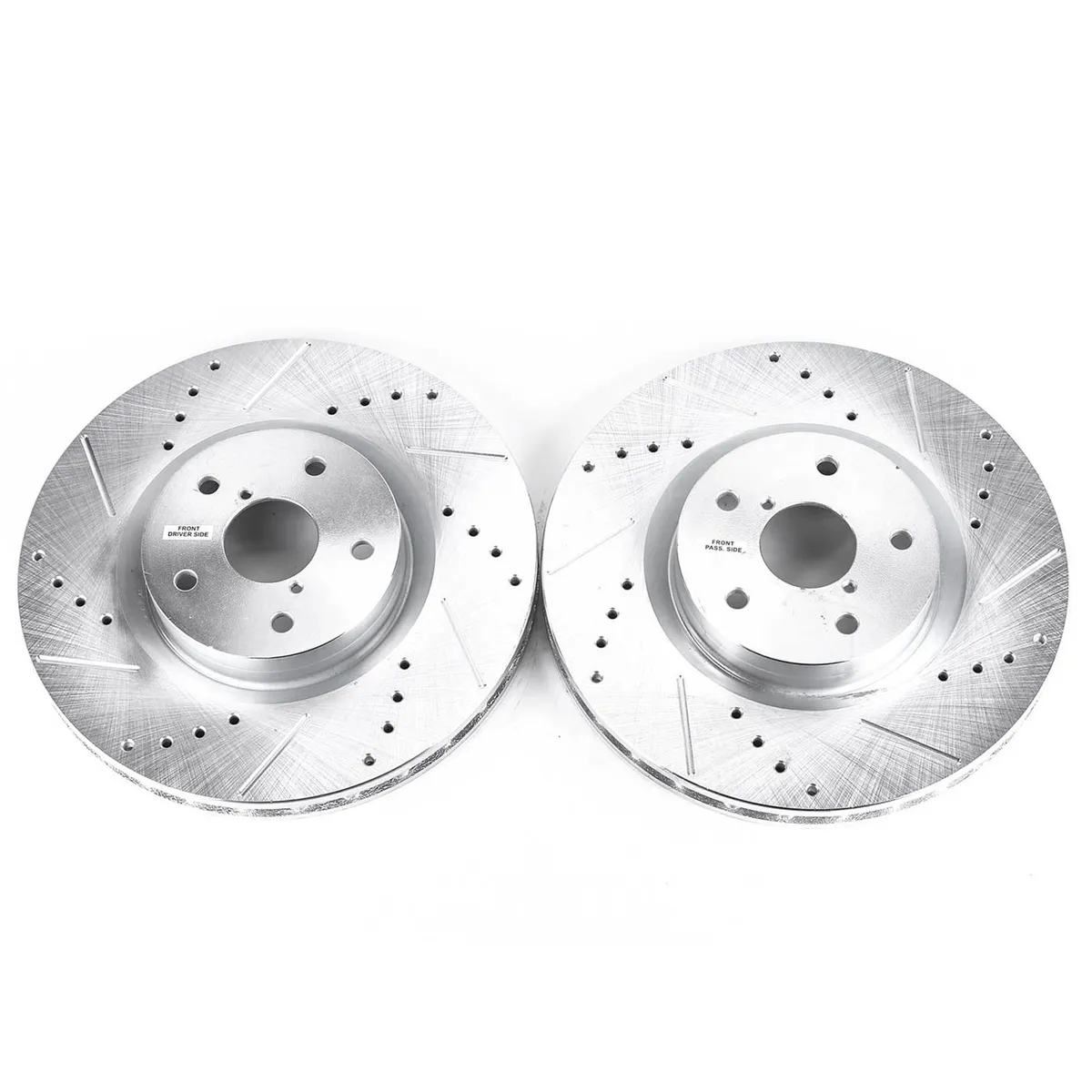 Drilledslotted Rotor Pair Front 2010-09 Subaru Forester 2007 Subaru Impreza 2010 Subaru Impreza 2014-0 product image