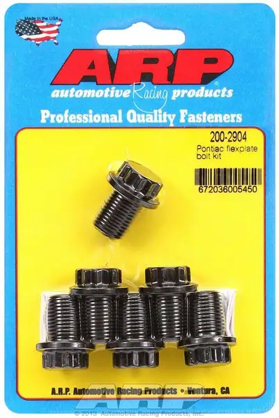 ARP Auto Racing Pontiac Flexplate Bolt Kit - 6-Bolt