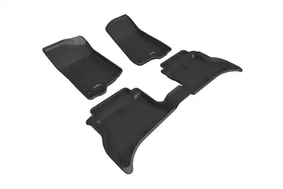3D MAXpider 21c Wrangler Unlimted R1 R2 Maxpider Kagu Floor Liner Black