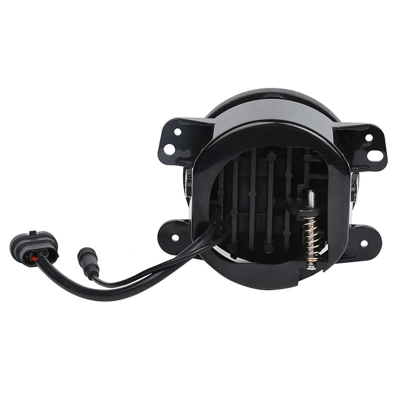 "bluetooth 4"" Cree LED Fog Lights With RGB Halo Angle Eye For Jeep Jk/Jl/Jt" product image