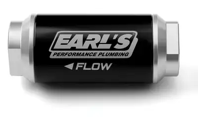 Earl's Performance Fuel Filter 175GPH 8an 100-Micron