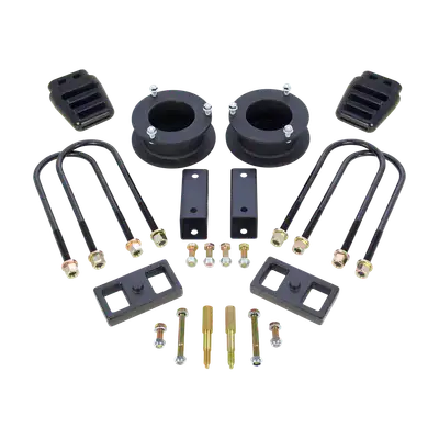 ReadyLift 25003500 - 3.0 Front Coil Spacer-1.0 Rear Block-Wo Top Overload 2003-2013 Dodge-Ram 25003500 4WD