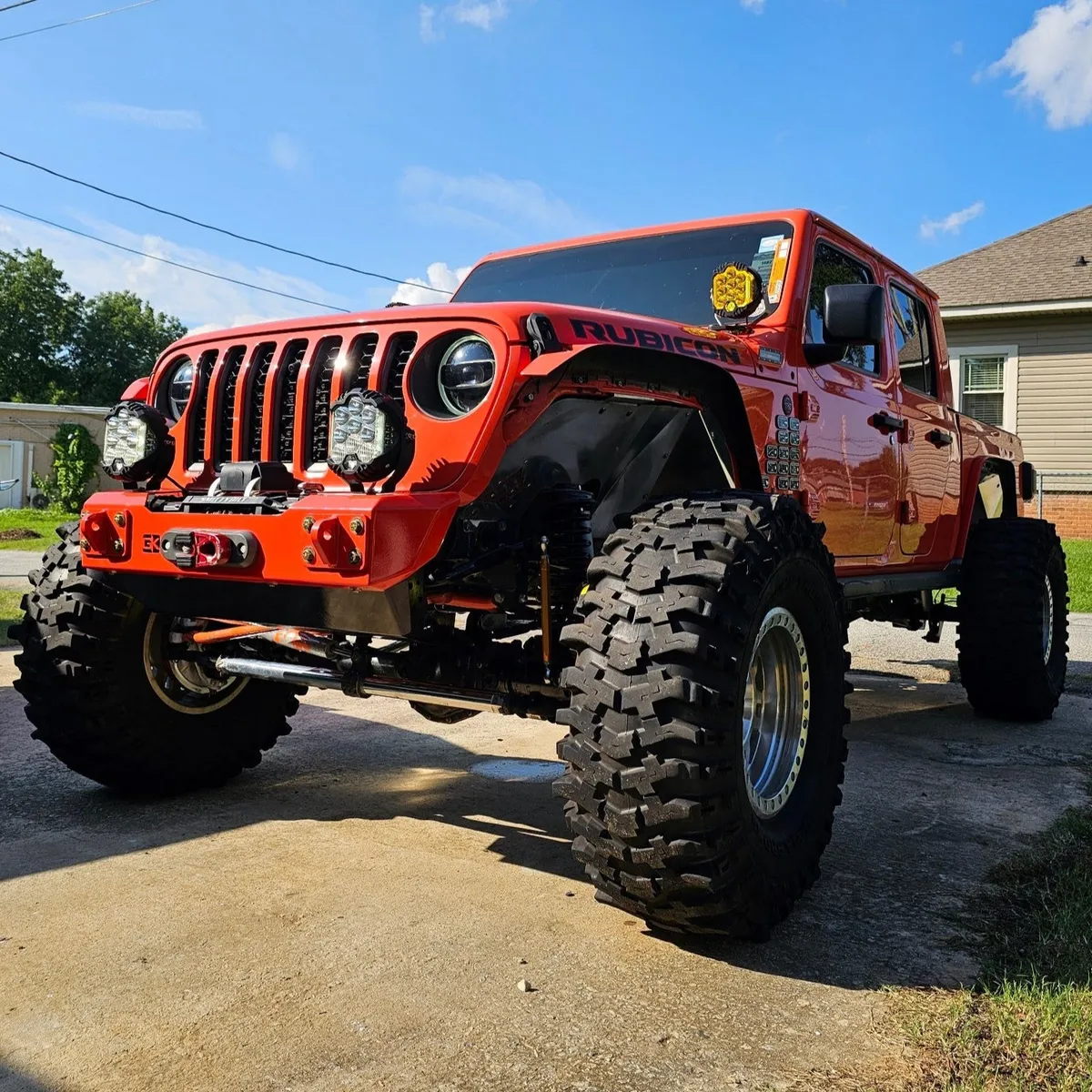Gauntlet Front Bumper w/Winch Plate for Jeep JL/JT (2018-2024) product image