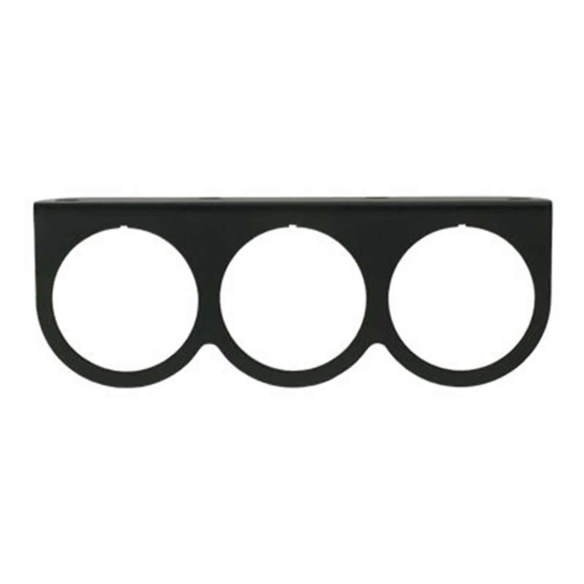 2 in. Black Triple Gauge Mounting Panel product image