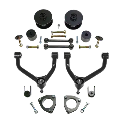 ReadyLift 4.0 Front Strut Extension-3.0 Rear Coil Spacer-Tube A-Arm-For Use With Factory Aluminum Suspension 2015-2016 Chevroletgmc Tahoesuburbanyukon XL 4WD