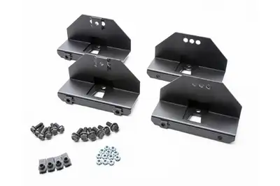 ZROADZ Off Road Products ZROAODS Rock Sliders Installation Bracket Kit - Bronco 4dr 2021+