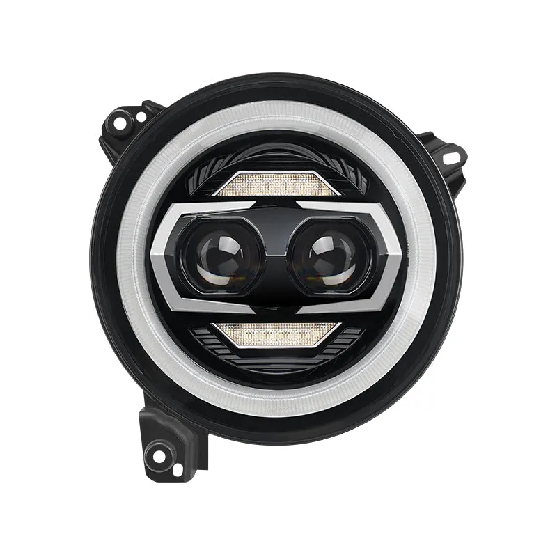 9'' Advanced Matrix High-Performance LED Headlight For Jeep Wrangler JL & Gladiator JT product image