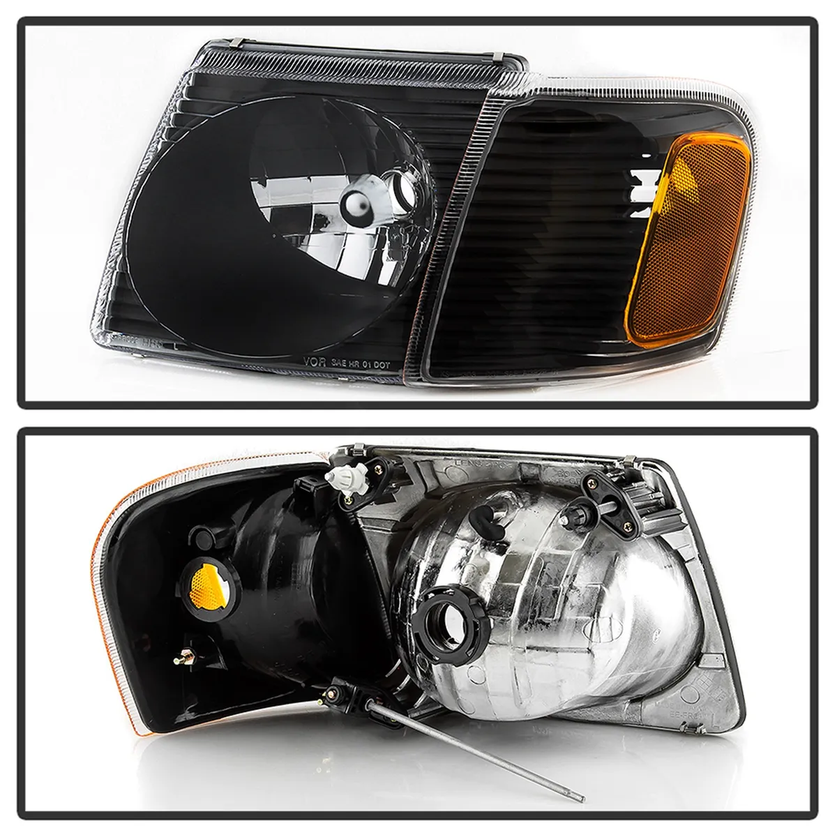 0103 Explorer Sport/0105 Sport Trac OEM Style Headlights With Corner 4pcs Sets product image