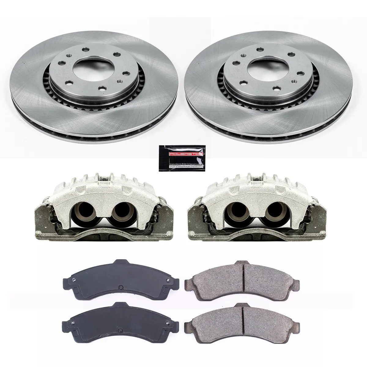 Z17 Direct Replacement Kit: Rotors; Ceramic Pads; Calipers product image