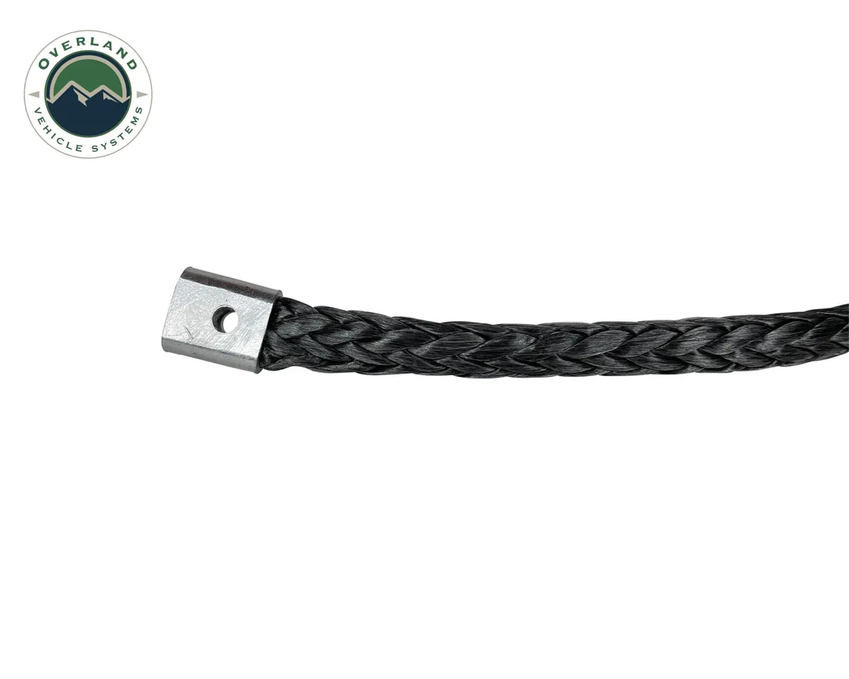 Overland Vehicivle Systems Brute Recovery Winch Line With Synthetic Soft Shackle 3 8 x 99 product image