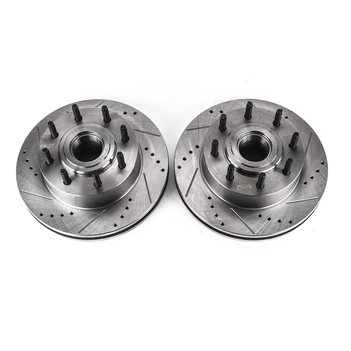 Drilledslotted Rotor Pair Front 2007-06 Ford F-250 Super Duty 2012-08 Ford F-250 Super Duty 2012-08 For product image