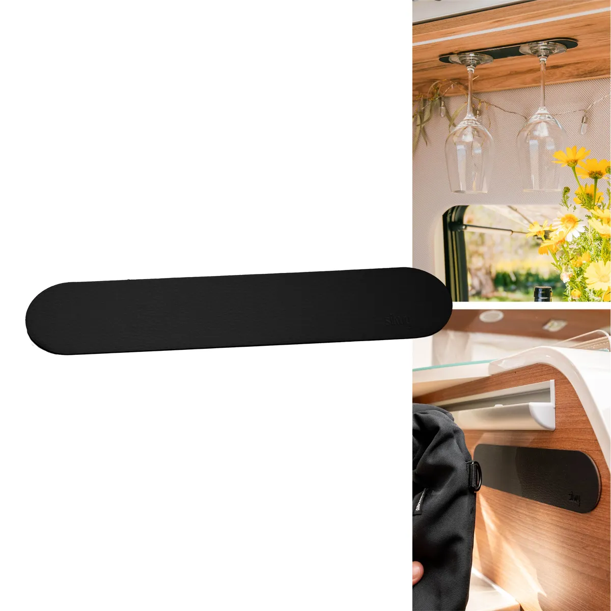 Metal Strip 25 cm Black product image