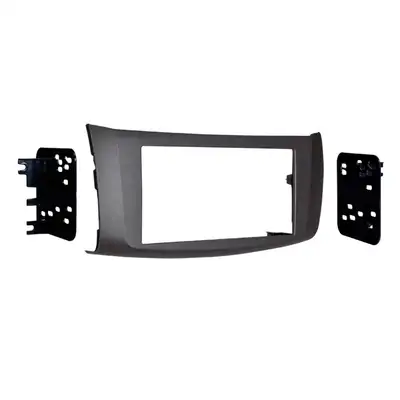 Metra Electronics Custom Fit Mounting Kit; Double DIN Radio Provision; Incl.: Radio Trim Panel/Radio Brackets/Clips;