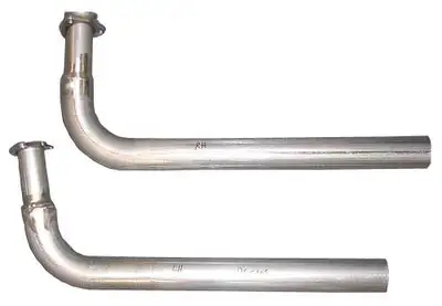 Pypes Performance exhaust 67-81 C3 Corvette 2.5 Inch Manifold Downpipes Ram Horn Pypes Performance Exhaust