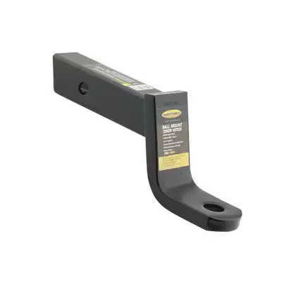 Smittybilt 2in x 2in Receiver 1in Shank Hole 4in Drop Steel