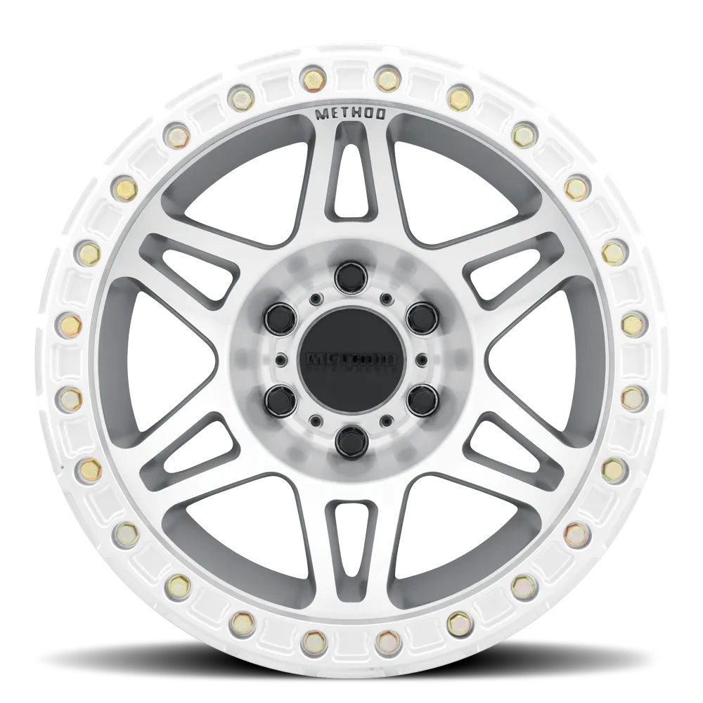 Method Race Wheels Aluminum Wheels 17x9 Beadlock MR106 Bolt Pattern 5 On 127 Offset -44 Lip Size 0 Machined SL Clear Coat Method