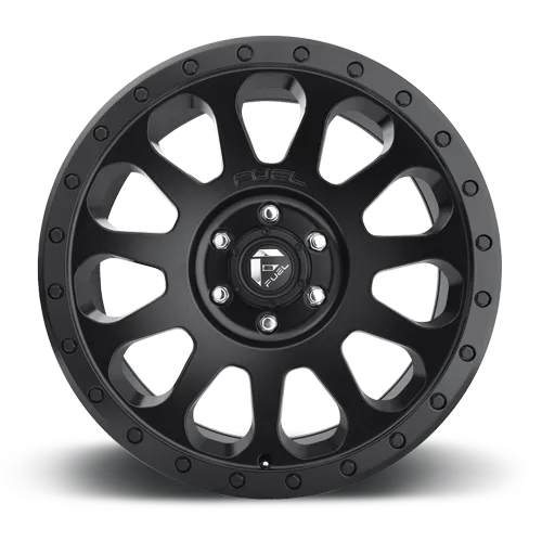 Aluminum Wheels 17X8.5 Vector D579 6 On 139.7 Matte Black 108 Bore 7 Offset Fuel Off Road Wheels product image