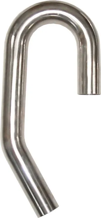 Mandrel Bend Pipe 2.5 in 30/180 Degree Hardware Not Incl Natural 304 Stainless Steel Pypes Exhaust product image