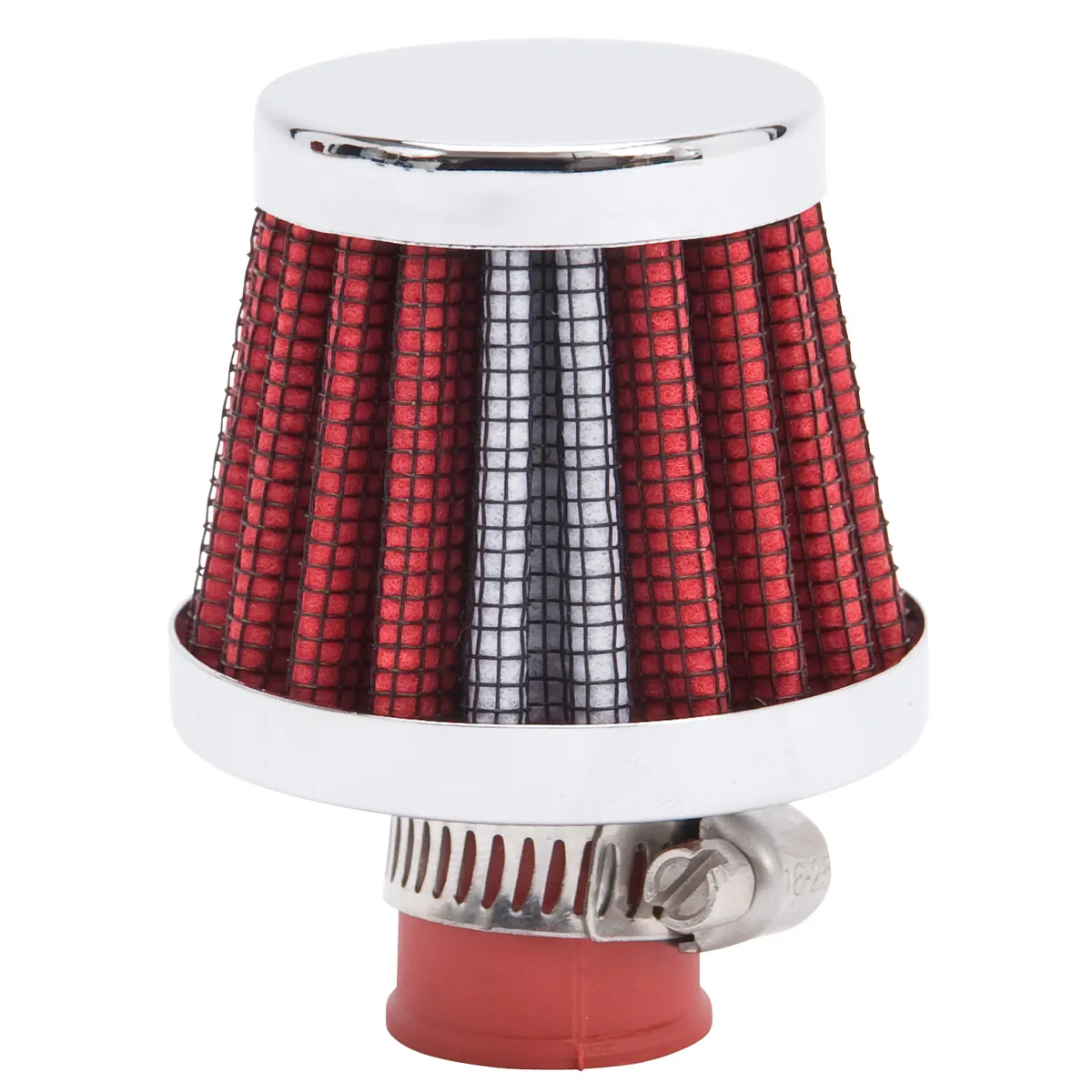 Edelbrock 43511 Conical Valve Cover Breather with 9mm Inlet in Red Element product image