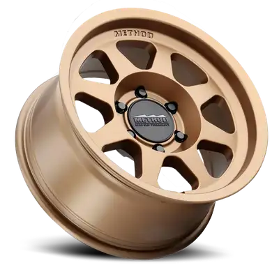 Method Race Wheels Aluminum Wheels 17x8.5 Bead Grip MR701 Bolt Pattern 6 On 139.7 Offset 0 Lip Size 1.81 Method Bronze BRZ Method
