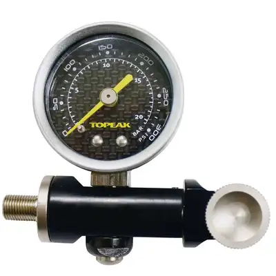 QA1 QA1 7791-147 Fill Tool, Schrader Valve With 300Psi Gauge