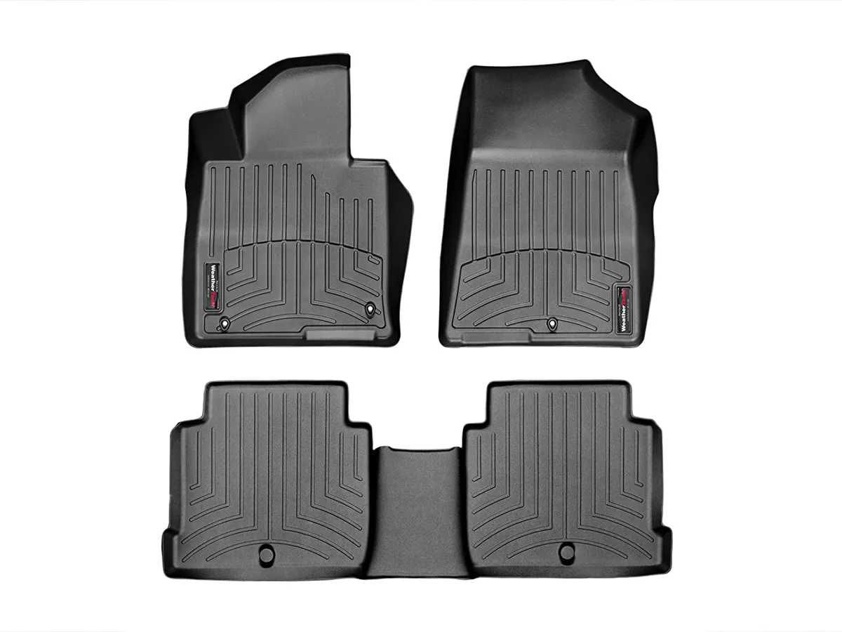 Weathertech Black Front and Rear Floorliners Hyundai Sonata 2015