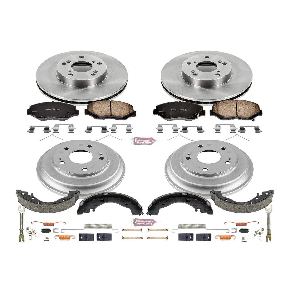 Autospecialty Brake Kit fr 2013-2015 Honda Civic Coupe 2013-2015 Honda Civic Sedan product image