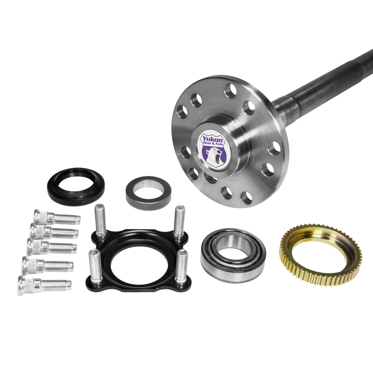 Chromoly Rear Axle Kit Dana 44 Jeep JK Rubicon Right Hand 32 Spline 32.6 D44 JK Rubicon 32 Spline 4340 Rear Axle Kit 32.6 Inch Right Hand 5x5.0 Inch Yukon Gear product image