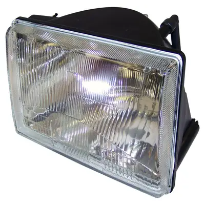 Crown Automotive Jeep Replacement Head Light Assembly; Right; For Use w/ 1993-1998 Jeep ZG Grand Cherokee; Germany Only;