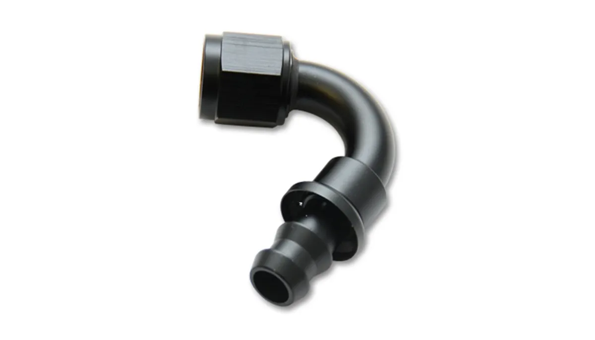 Vibrant Performance - 22210 - Push-On 120 Degree Hose End Elbow Fitting; Size: -10AN product image