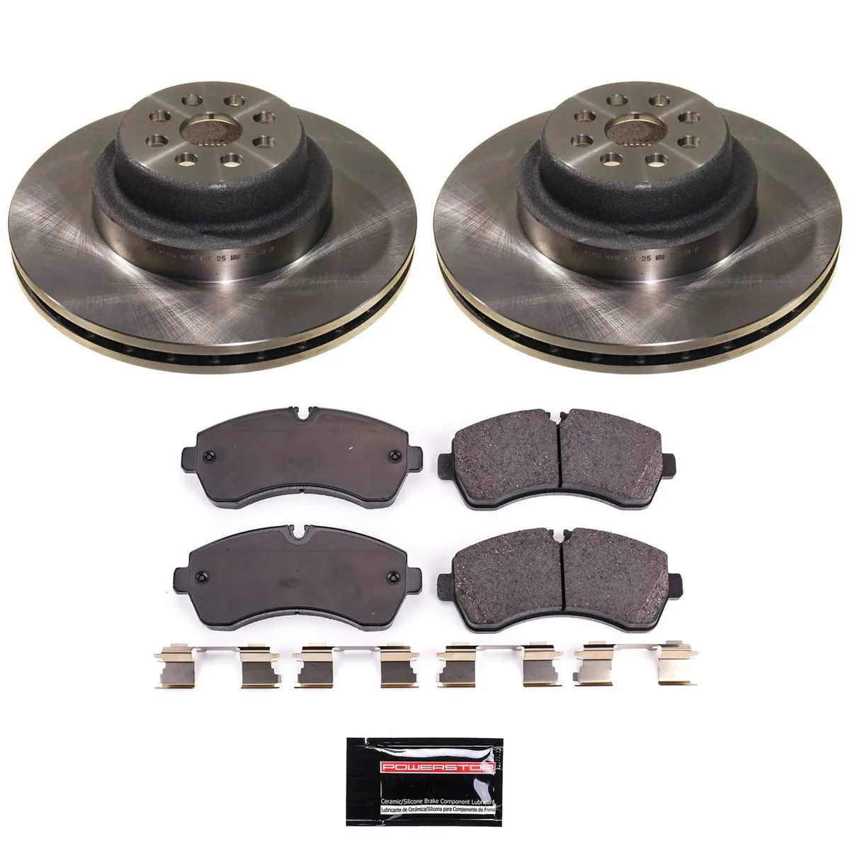 Z17 Direct Replacement Kit: Rotors; Ceramic Pads W/Hardware product image