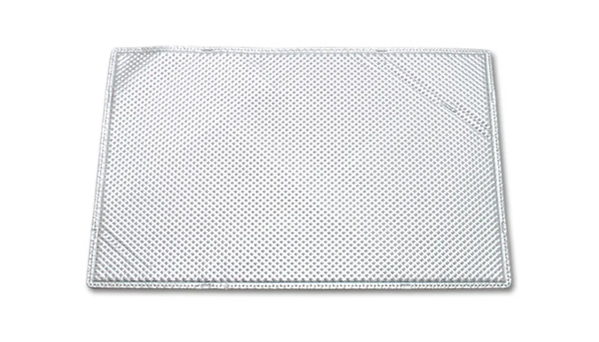 Sheethot TF-400 Heat Shield; 26.75 in. Length; 17 in. Height; 1100 Farenheit Maximum Temperature; Aluminum; Large Sheet; product image