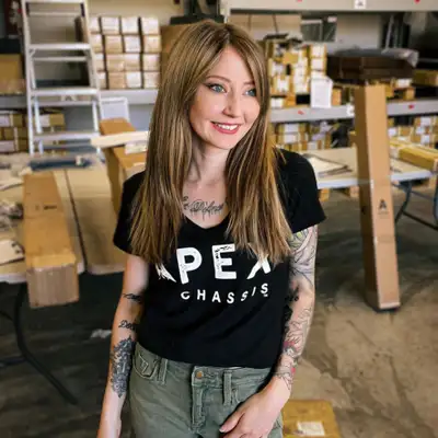 Apex Chassis Apex Chassis V-Neck Women's Shirt