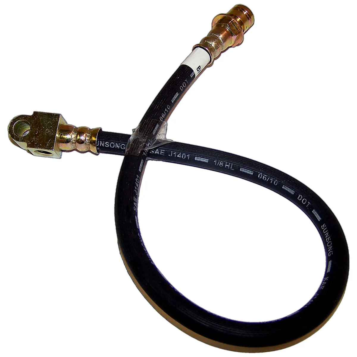 Brake Hose; Rear; At Axle; For Use w/131 in. Wheelbase; product image