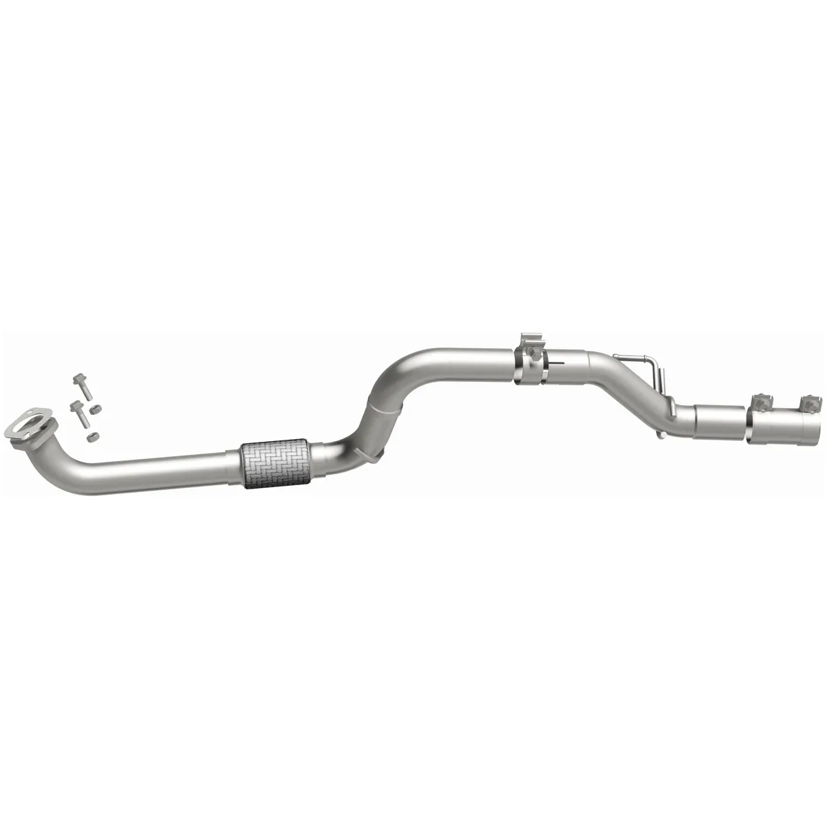 BRExhaust 2019-2023 Jeep Renegade 1.3L | 2019-2023 Fiat 500X 1.3L Direct-Fit Exhaust Front Pipe Kit 107-0396 product image