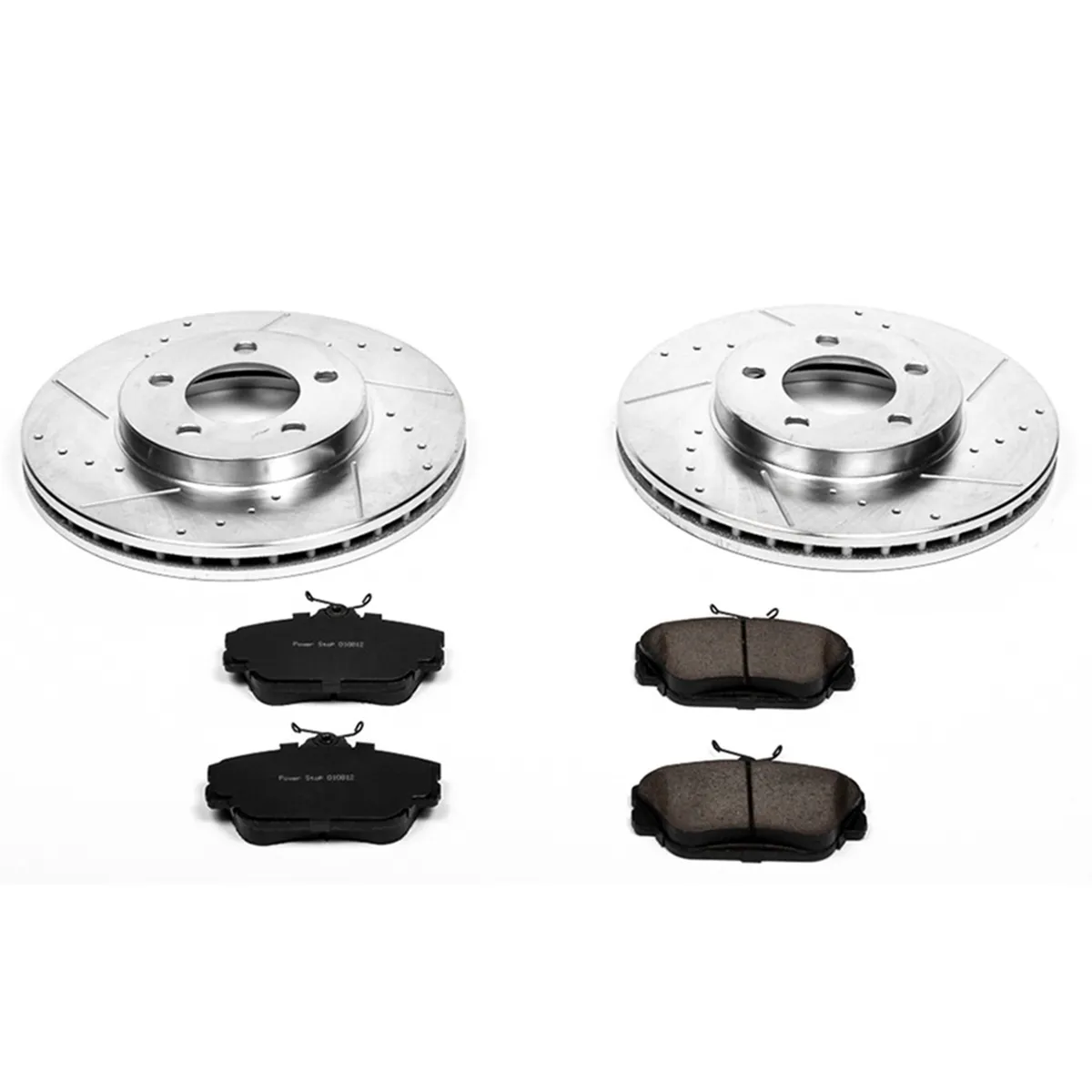 Z23 Evolution Sport Upgrade Kit: Drilled/Slotted Rotors; Carbon-Fiber Ceramic Pads W/Hardware product image