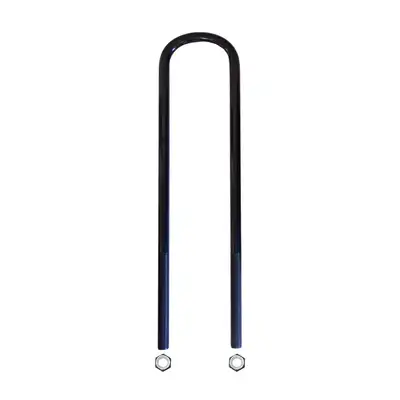 Skyjacker U-Bolt Semi-Round 0.625 Inch Diameter 3.25 Inch ID Width 18 Inch Length Incl Nuts Skyjacker