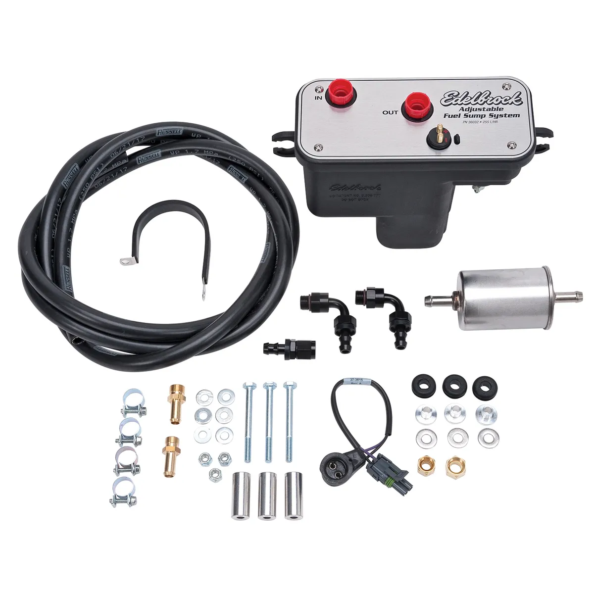 Edelbrock 36031 Adjustable Universal EFI Sump Fuel Kit - 67gph (35-90 psi) product image